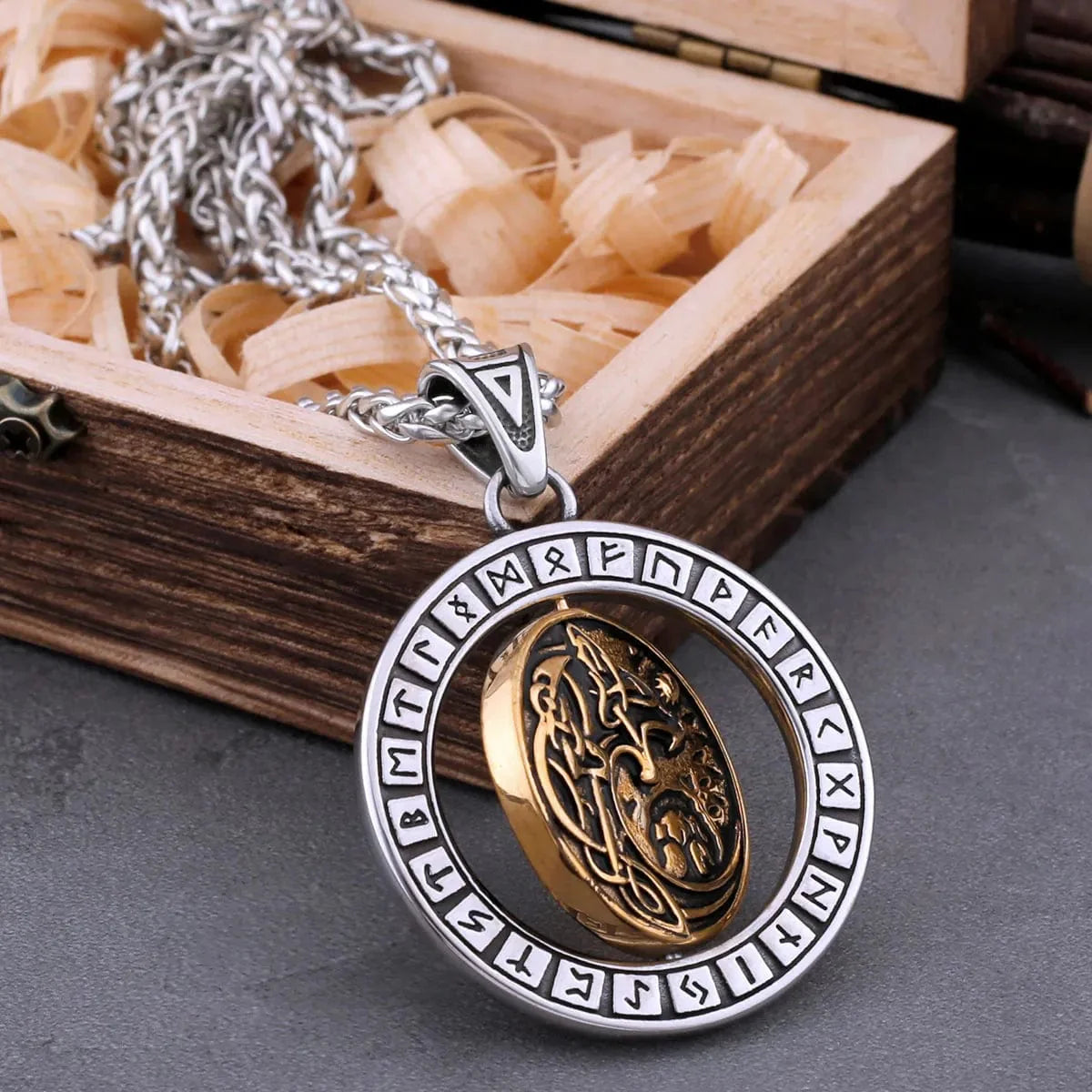 Viking Era Pendant - Wolf's Roar