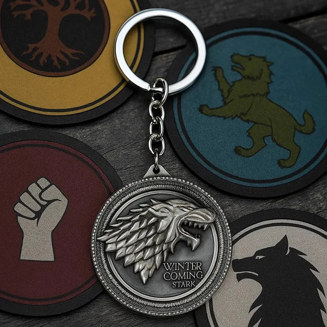 Stark Family Keychain
